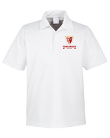 Tonganoxie HS Soccer Stacked - Mens Polo