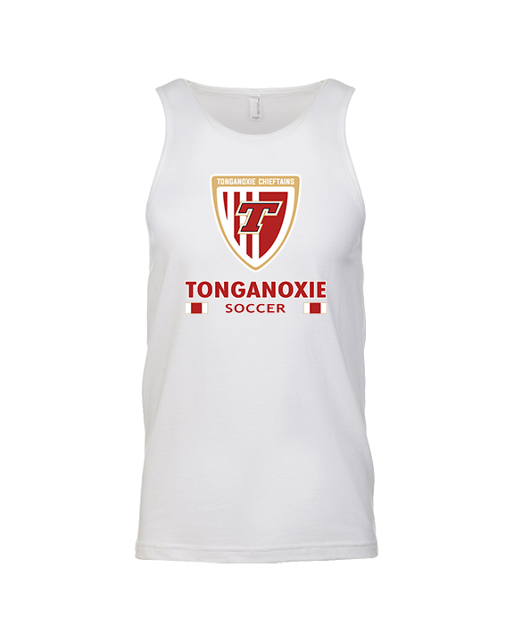 Tonganoxie HS Soccer Stacked - Tank Top