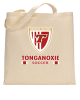 Tonganoxie HS Soccer Stacked - Tote