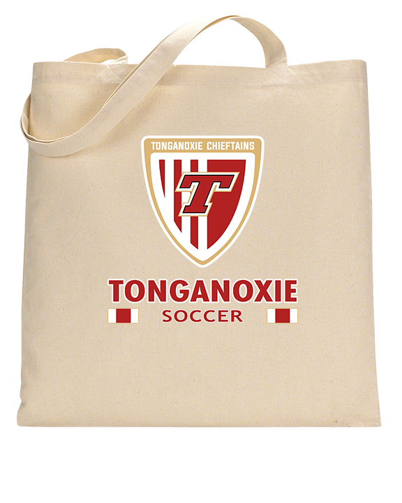 Tonganoxie HS Soccer Stacked - Tote