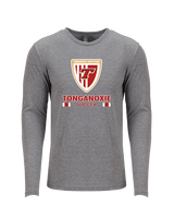 Tonganoxie HS Soccer Stacked - Tri-Blend Long Sleeve