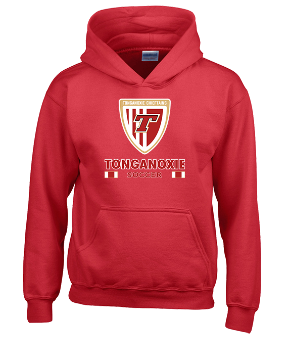 Tonganoxie HS Soccer Stacked - Unisex Hoodie