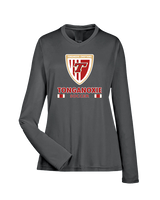 Tonganoxie HS Soccer Stacked - Womens Performance Longsleeve