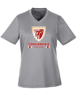 Tonganoxie HS Soccer Stacked - Womens Performance Shirt