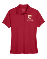 Tonganoxie HS Soccer Stacked - Womens Polo