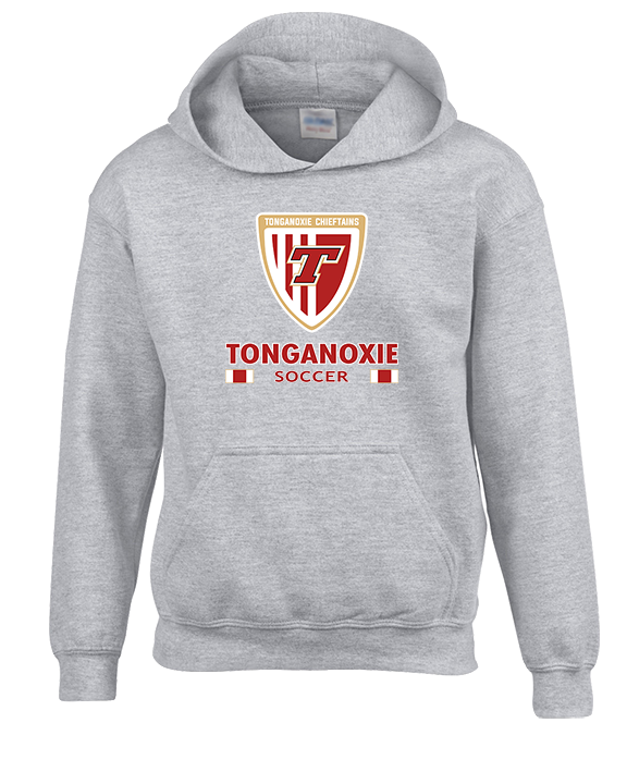 Tonganoxie HS Soccer Stacked - Youth Hoodie