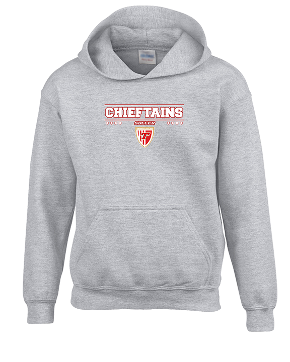 Tonganoxie HS Soccer Border - Youth Hoodie