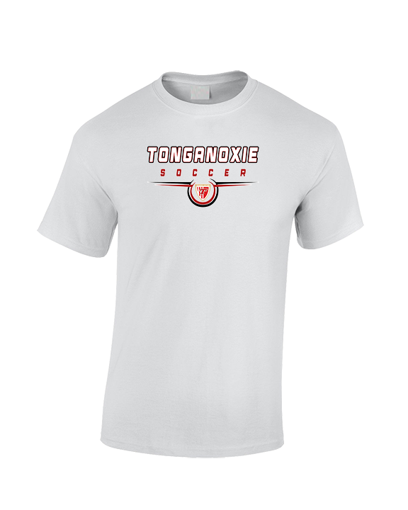 Tonganoxie HS Soccer Design - Cotton T-Shirt