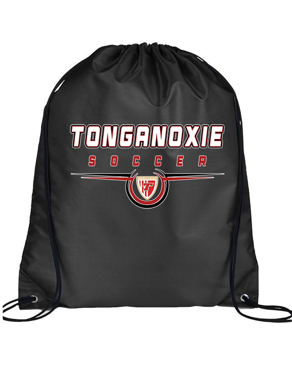 Tonganoxie HS Soccer Design - Drawstring Bag