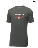 Tonganoxie HS Soccer Design - Mens Nike Cotton Poly Tee