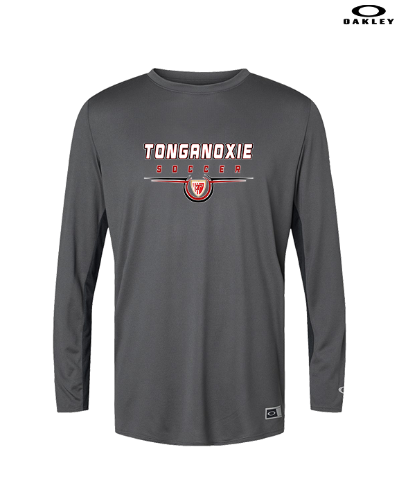 Tonganoxie HS Soccer Design - Mens Oakley Longsleeve