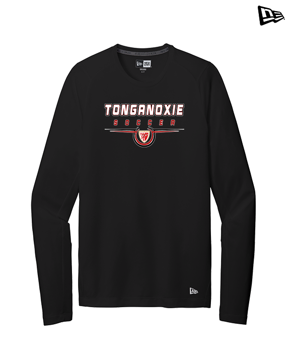 Tonganoxie HS Soccer Design - New Era Performance Long Sleeve