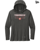 Tonganoxie HS Soccer Design - New Era Tri-Blend Hoodie