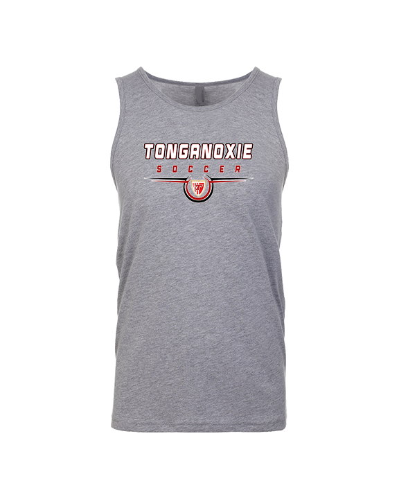 Tonganoxie HS Soccer Design - Tank Top