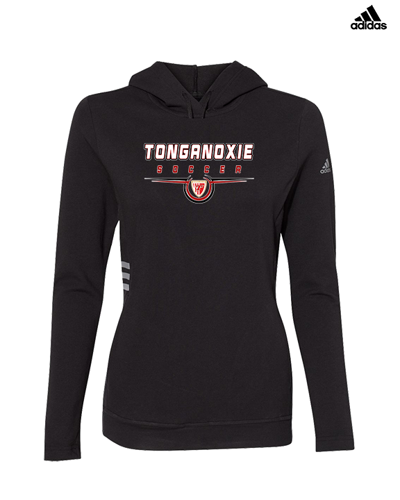 Tonganoxie HS Soccer Design - Womens Adidas Hoodie