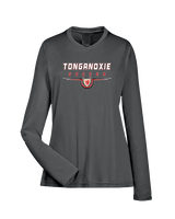 Tonganoxie HS Soccer Design - Womens Performance Longsleeve