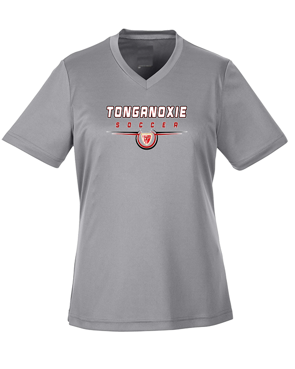 Tonganoxie HS Soccer Design - Womens Performance Shirt