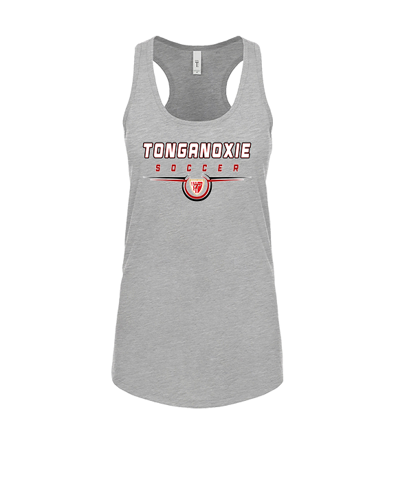 Tonganoxie HS Soccer Design - Womens Tank Top