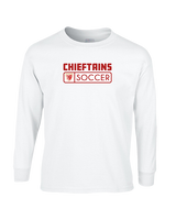 Tonganoxie HS Soccer Pennant - Cotton Longsleeve