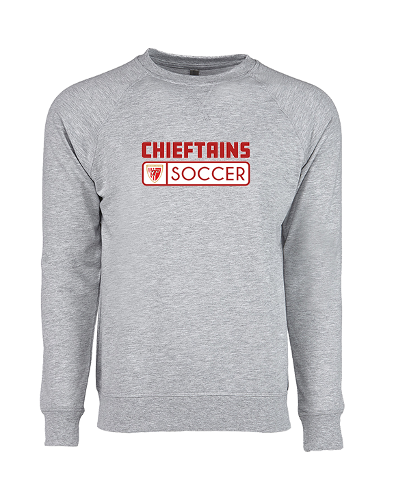Tonganoxie HS Soccer Pennant - Crewneck Sweatshirt