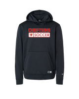Tonganoxie HS Soccer Pennant - Oakley Performance Hoodie