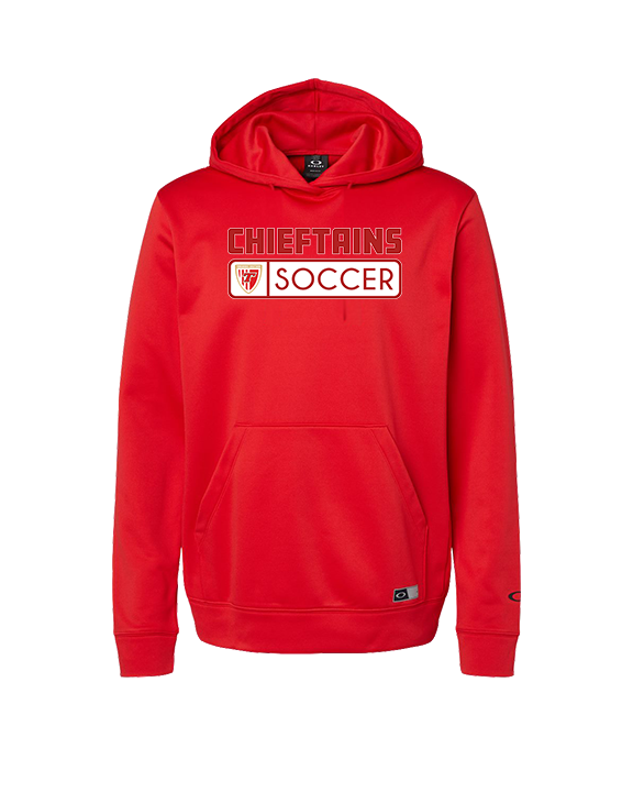 Tonganoxie HS Soccer Pennant - Oakley Performance Hoodie