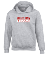 Tonganoxie HS Soccer Pennant - Youth Hoodie