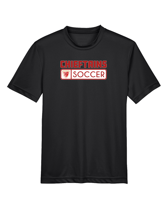 Tonganoxie HS Soccer Pennant - Youth Performance Shirt