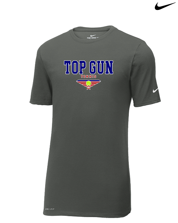 Top Gun Tennis Block - Mens Nike Cotton Poly Tee