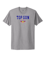 Top Gun Tennis Block - Mens Select Cotton T-Shirt