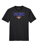 Top Gun Tennis Block - Youth Performance Shirt