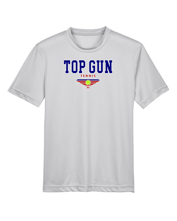 Top Gun Tennis Block - Youth Performance Shirt