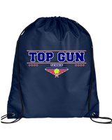 Top Gun Tennis Border - Drawstring Bag
