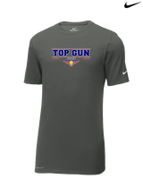 Top Gun Tennis Border - Mens Nike Cotton Poly Tee