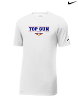 Top Gun Tennis Border - Mens Nike Cotton Poly Tee