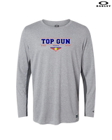 Top Gun Tennis Border - Mens Oakley Longsleeve
