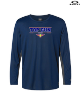 Top Gun Tennis Border - Mens Oakley Longsleeve