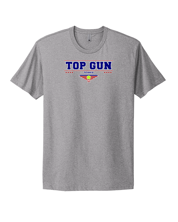 Top Gun Tennis Border - Mens Select Cotton T-Shirt