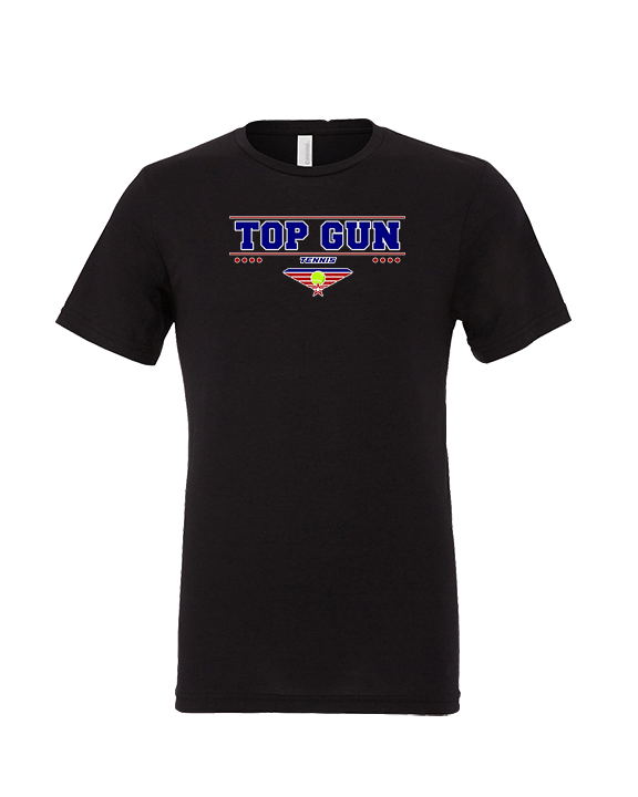 Top Gun Tennis Border - Tri-Blend Shirt