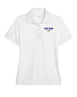 Top Gun Tennis Border - Womens Polo