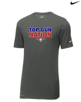Top Gun Tennis Nation - Mens Nike Cotton Poly Tee
