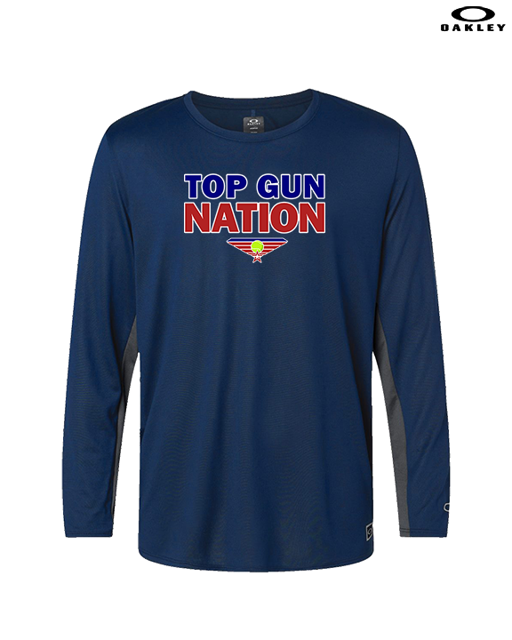 Top Gun Tennis Nation - Mens Oakley Longsleeve