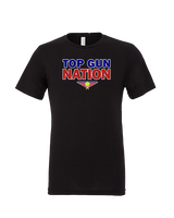 Top Gun Tennis Nation - Tri-Blend Shirt
