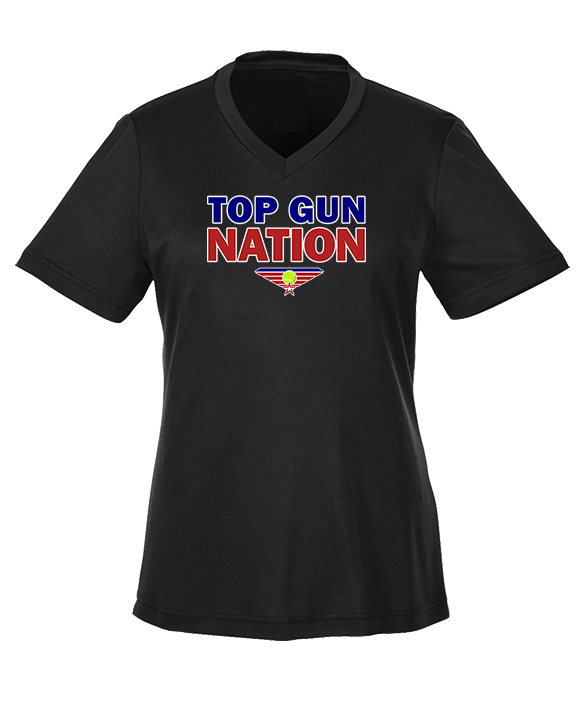 Top Gun Tennis Nation - Womens Performance Shirt