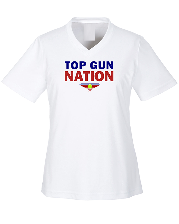 Top Gun Tennis Nation - Womens Performance Shirt
