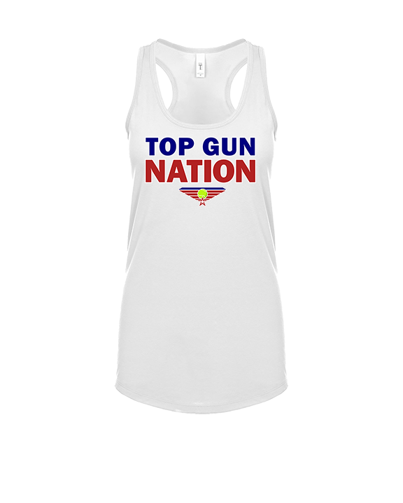 Top Gun Tennis Nation - Womens Tank Top