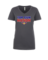 Top Gun Tennis Nation - Womens Vneck