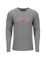 Top Gun Tennis Speed - Tri-Blend Long Sleeve