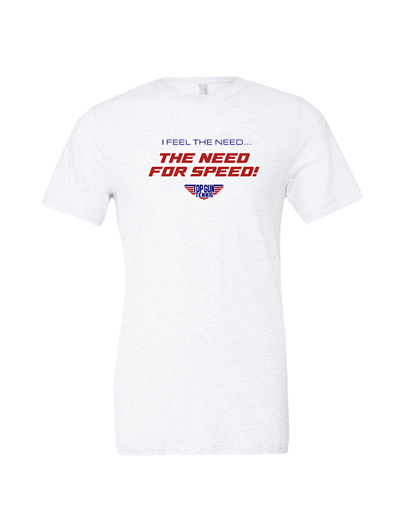Top Gun Tennis Speed - Tri-Blend Shirt