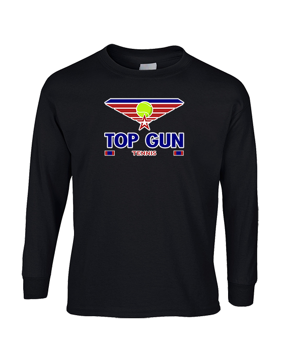 Top Gun Tennis Stacked - Cotton Longsleeve
